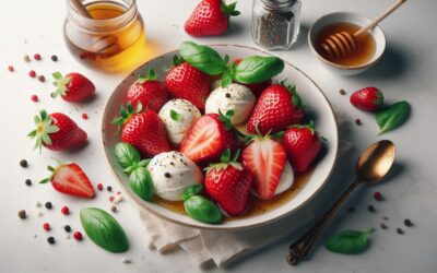 NeiroGastronomiskā bauda: Zemenes un Mozzarella – garša, kas modina smadzenes!